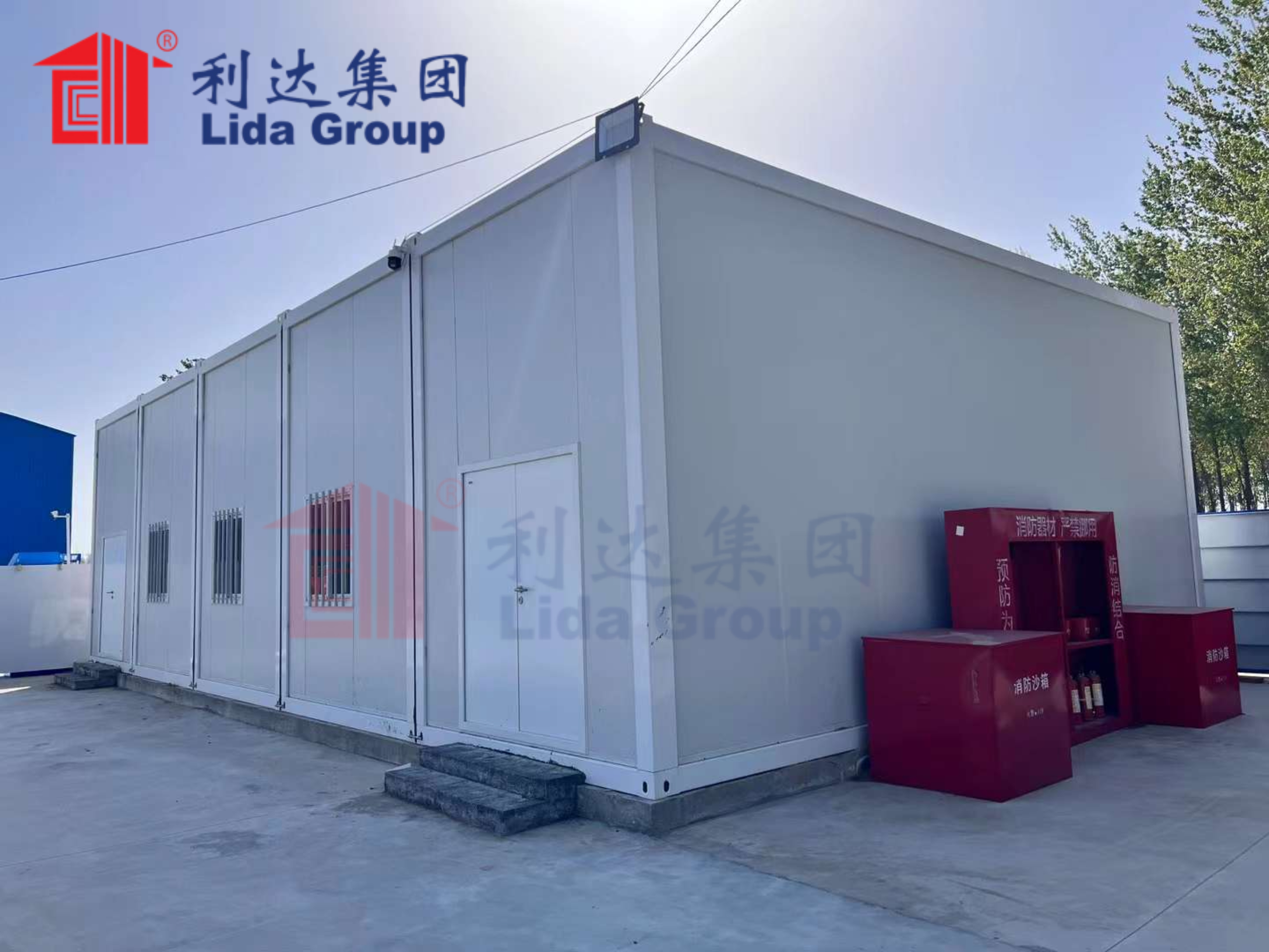 Shipping giant partners with prefab specialist Lida Group to supply recovered containers for off-site construction of permanent coastal villages in disaster-prone areas.