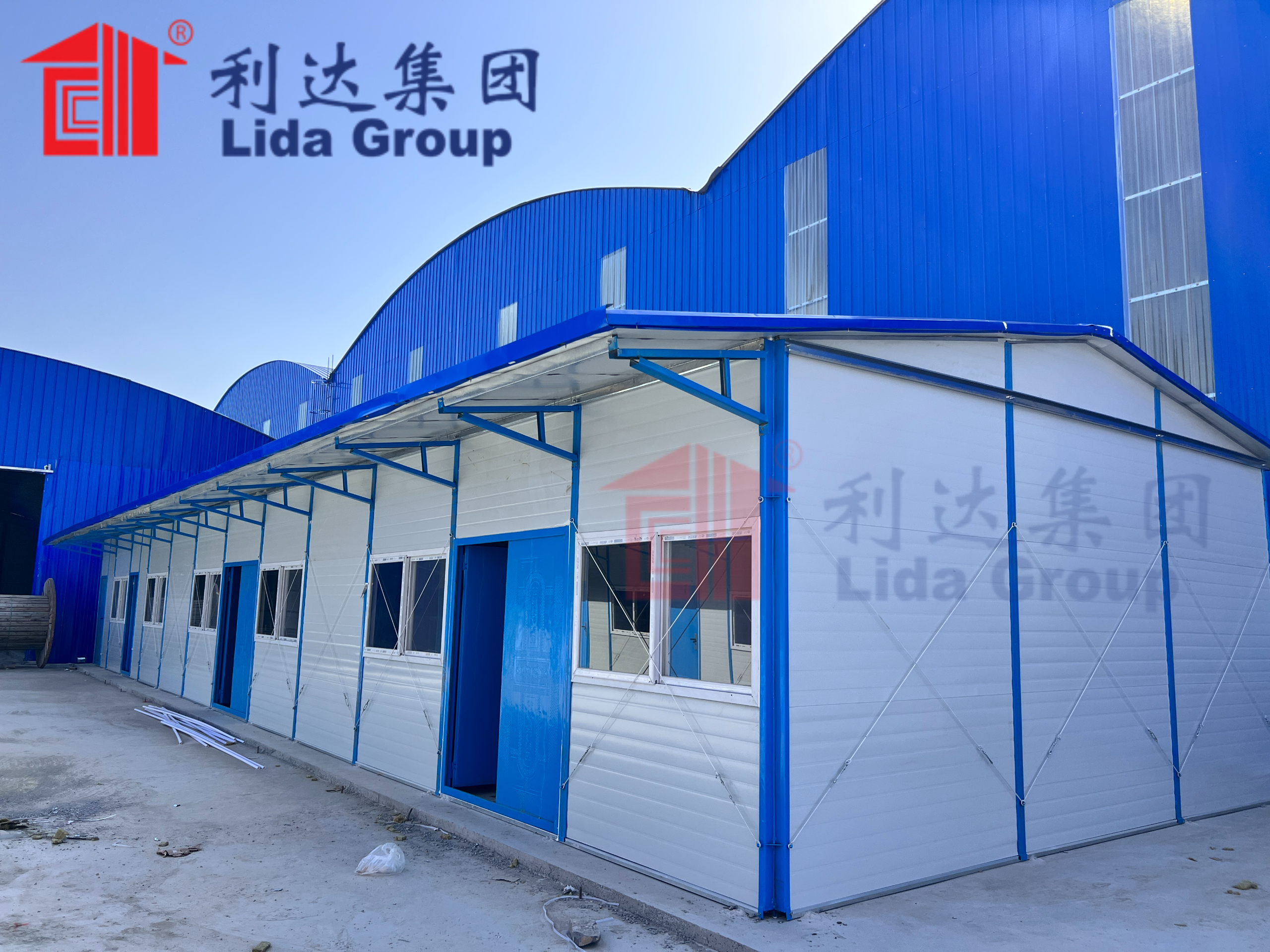 Humanitarians select Lida Group's optimized pre-engineered solutions featuring integrated panelized housing, schools and medical clinics for rapid installation to support pandemic quarantine and triage.