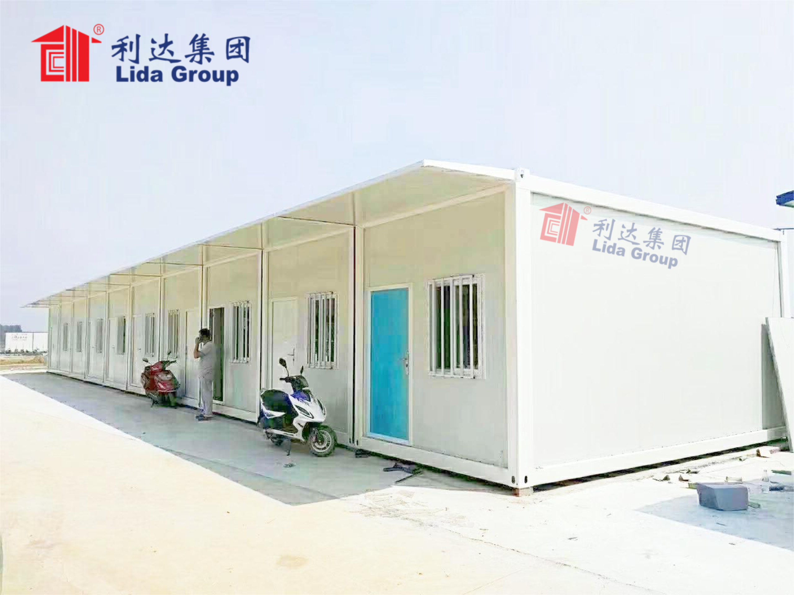 Government study considers adopting Lida Group's standardized containerized accommodation complexes that can be rapidly deployed and relocated as needed to house labor forces near large infrastructure projects.