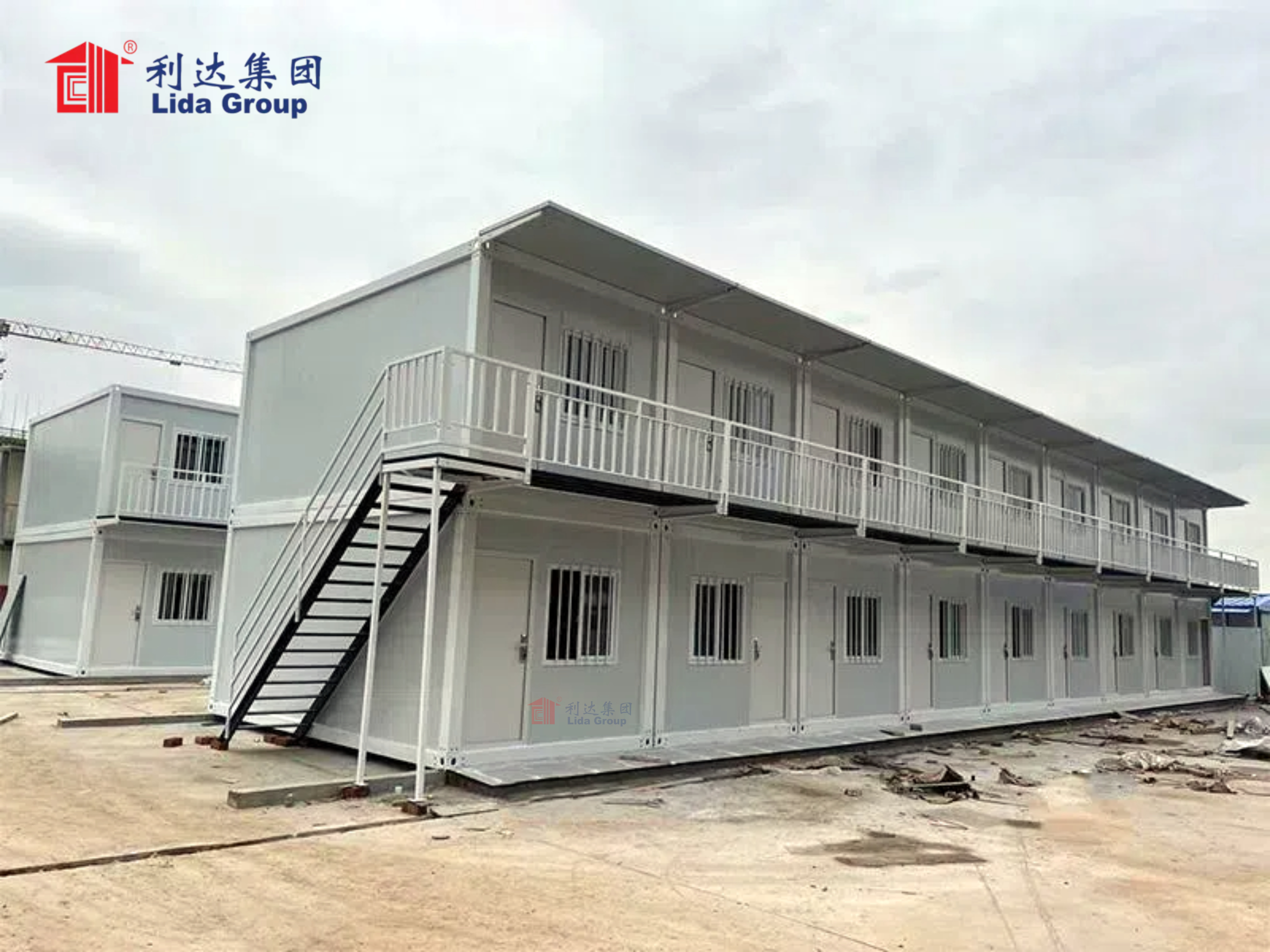 Steel Flat Pack Prefabricated Camping Detachable Container House Prefabricated-Building